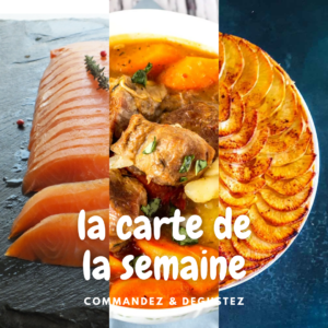 Menu de mars 2021 semaine 12  pour le restaurant Lou Cantoun de Bernard Gisquet
