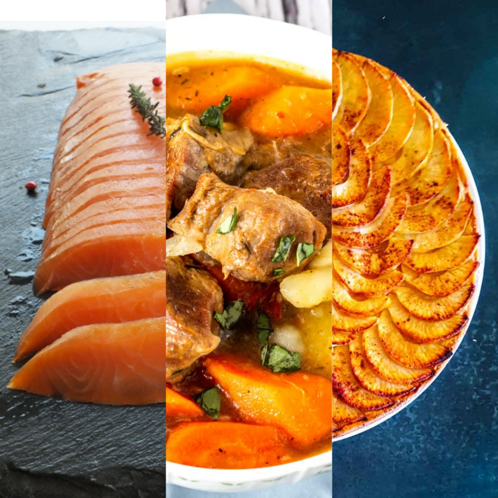 Menu semaine 12 de mars 2021 pour le restaurant Lou Cantoun de Bernard Gisquet