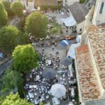 chez bernard gisquet Lou Cantoun Apéro concert _Cestayrol vue du ciel